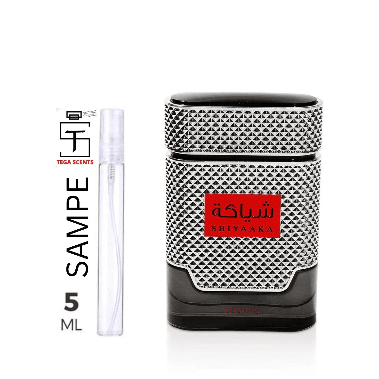 Shiyaaka Silver EDP by Khadlaj 5ml - Tega Scents